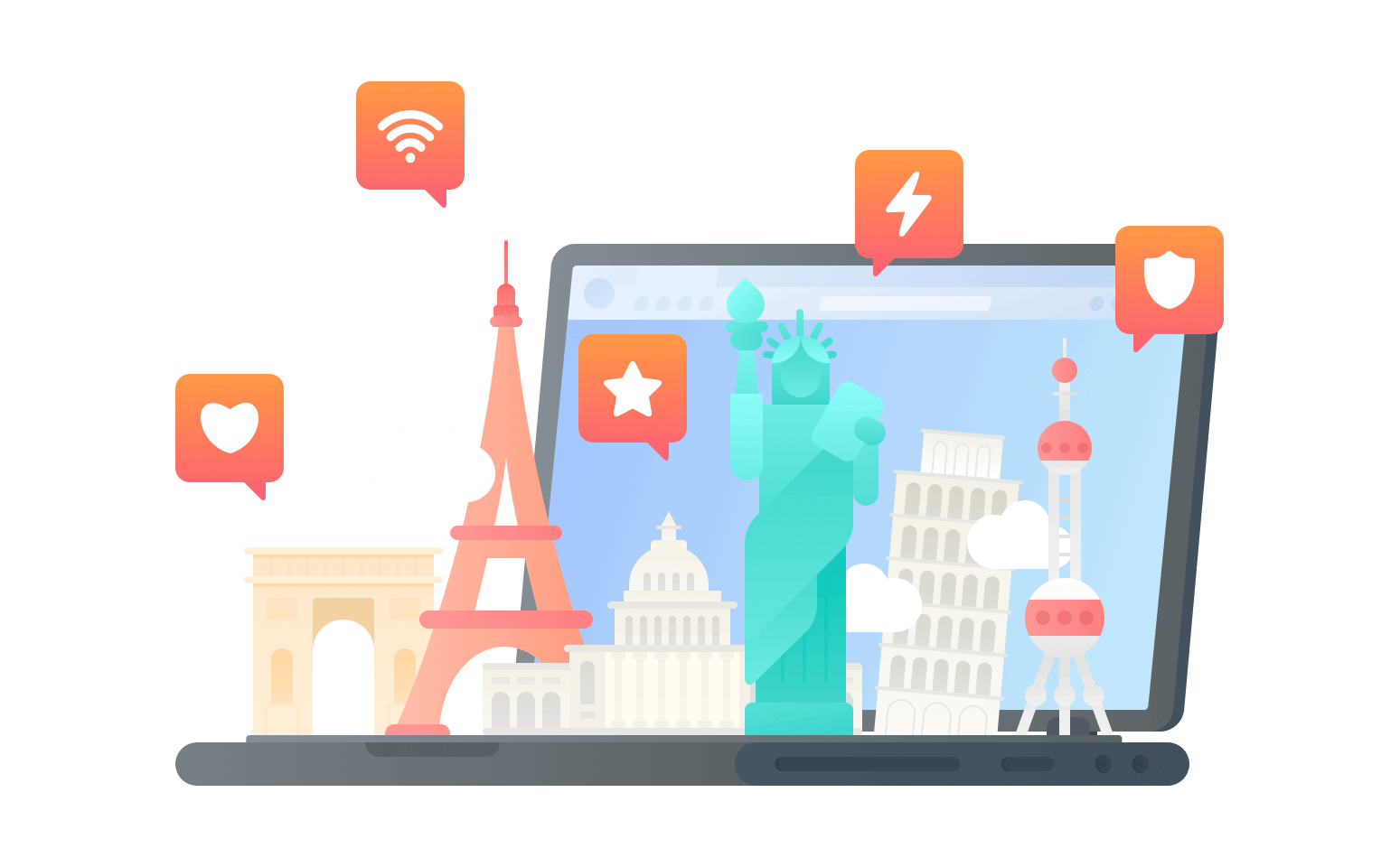 在圣多美和普林西比连接到中国vpn - 返华VPN